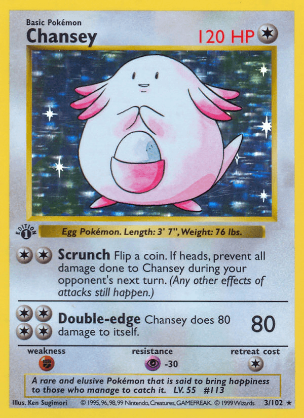 Chansey (1st Edition)