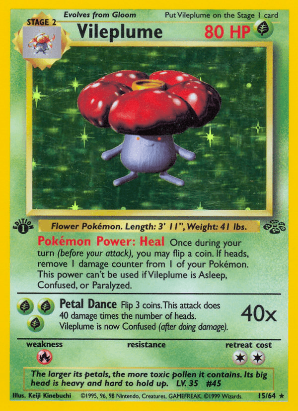 Vileplume [1st Edition] #15