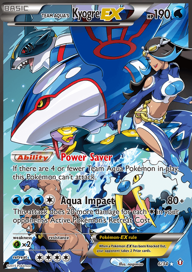Team Aqua's Kyogre EX