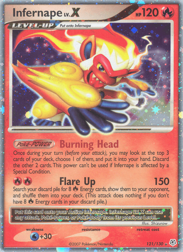 Infernape LV. X