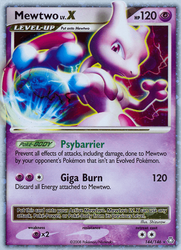 Mewtwo LV. X