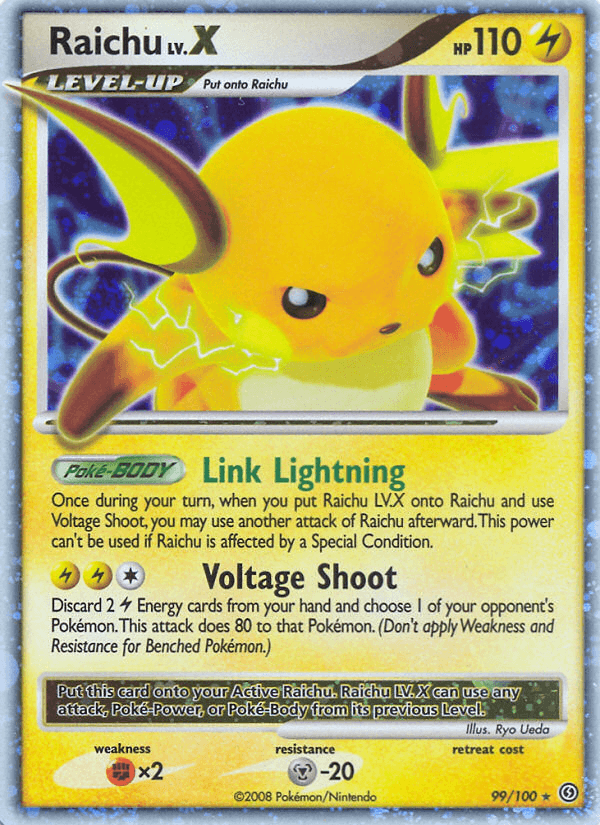 Raichu LV. X