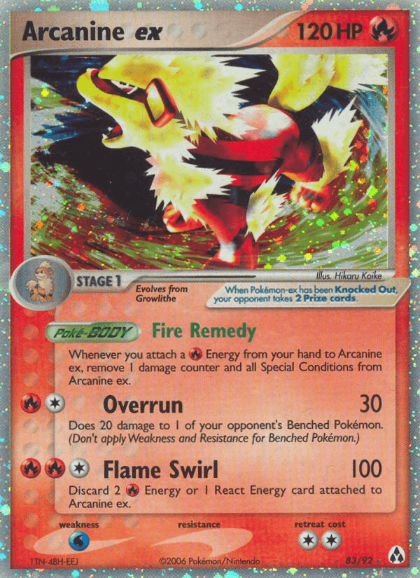 Arcanine EX