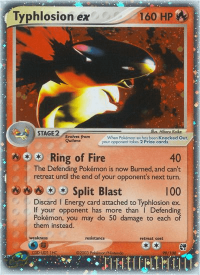 Typhlosion EX