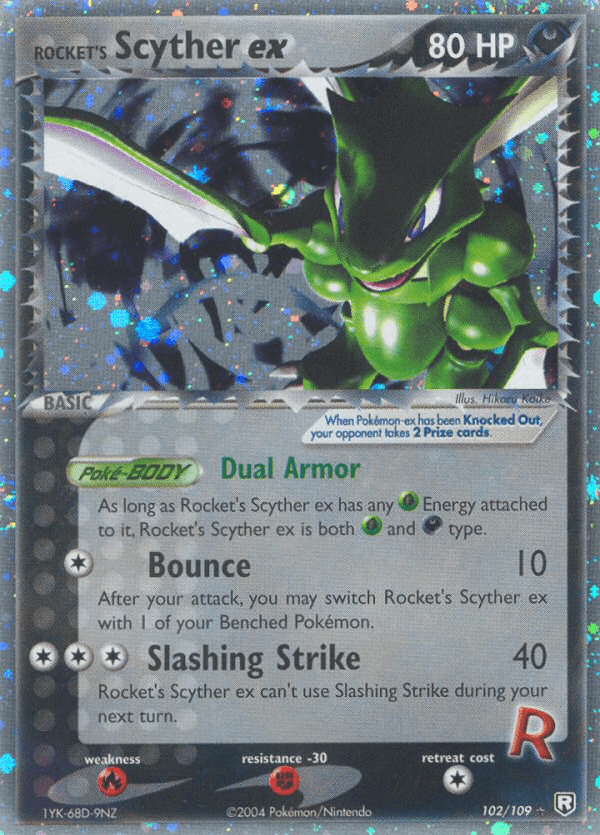 Rocket's Scyther EX