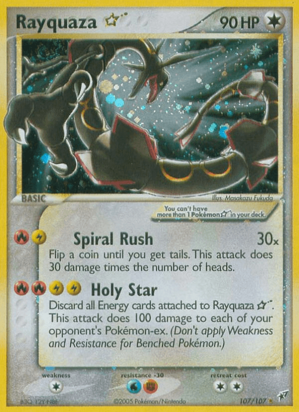 Rayquaza (Gold Star)