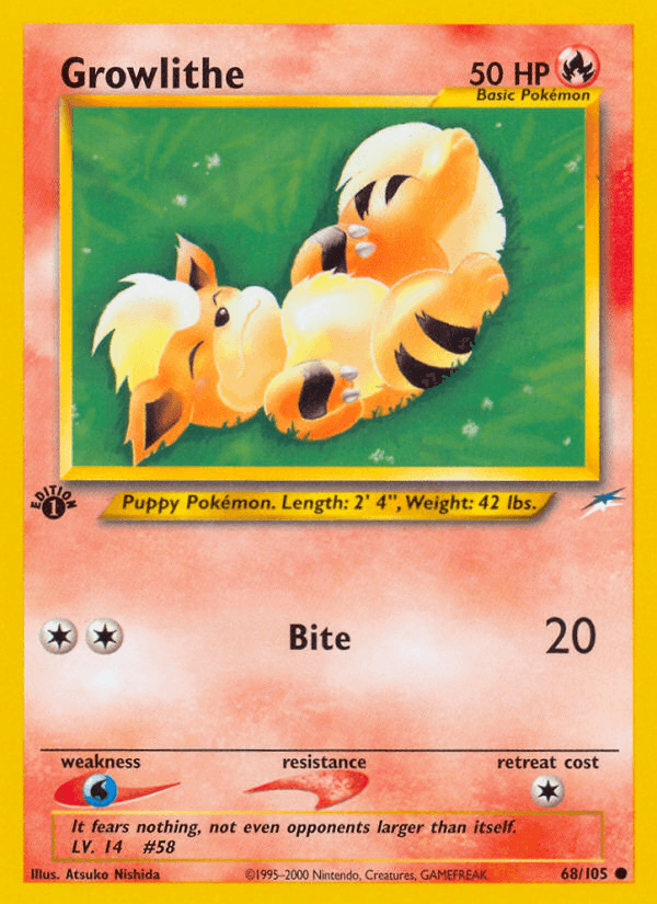 Growlithe #68