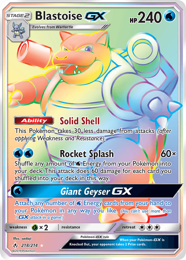 Blastoise GX