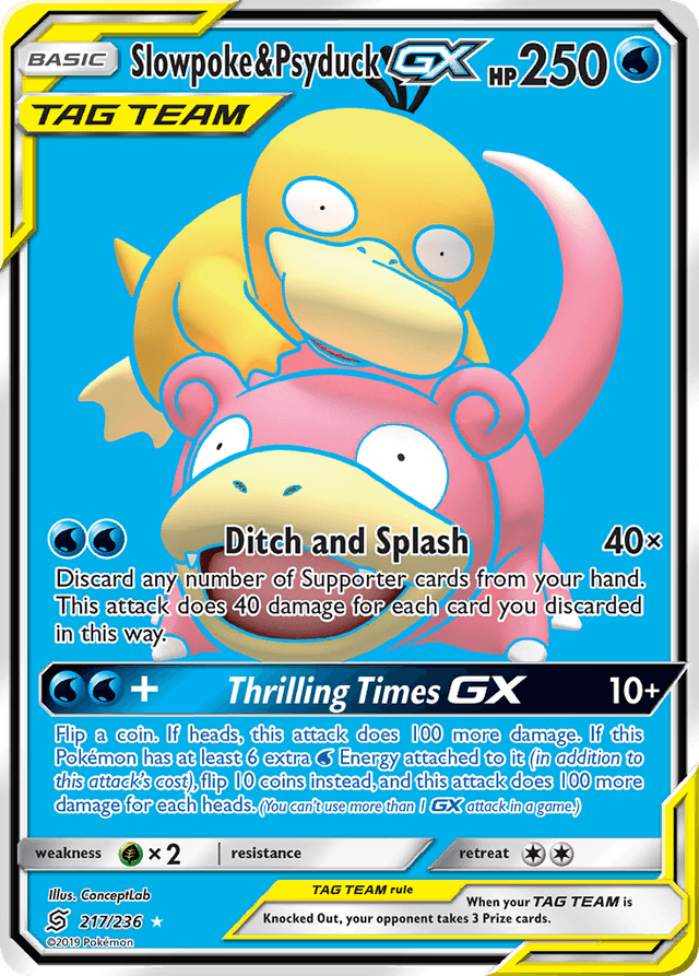 Psyduck & Slowpoke GX