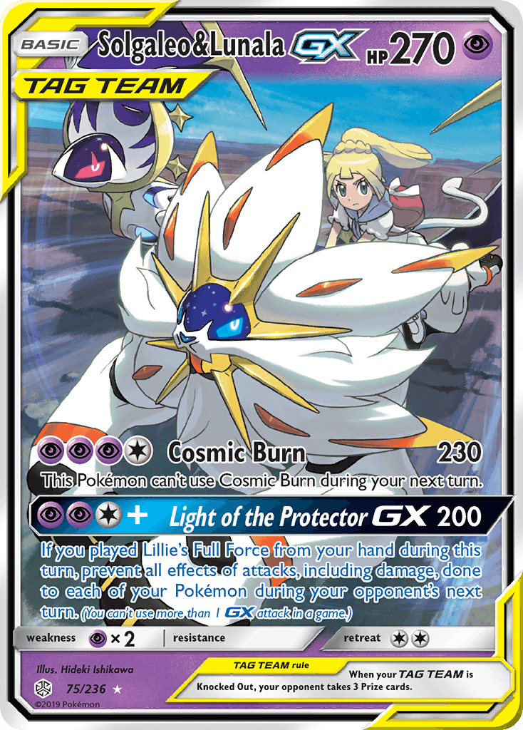 Solgaleo & Lunala GX