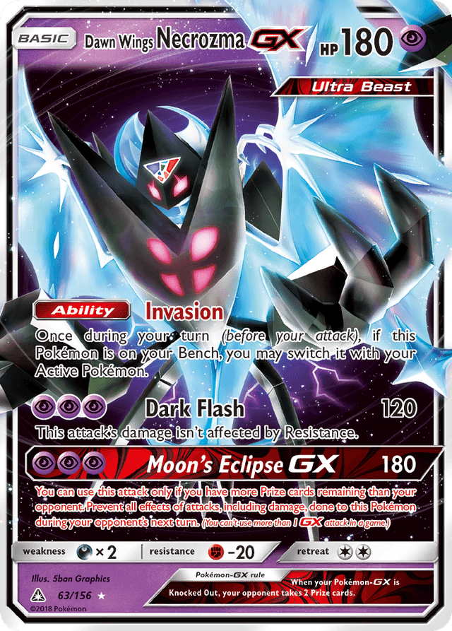 Dawn Wings Necrozma GX #63