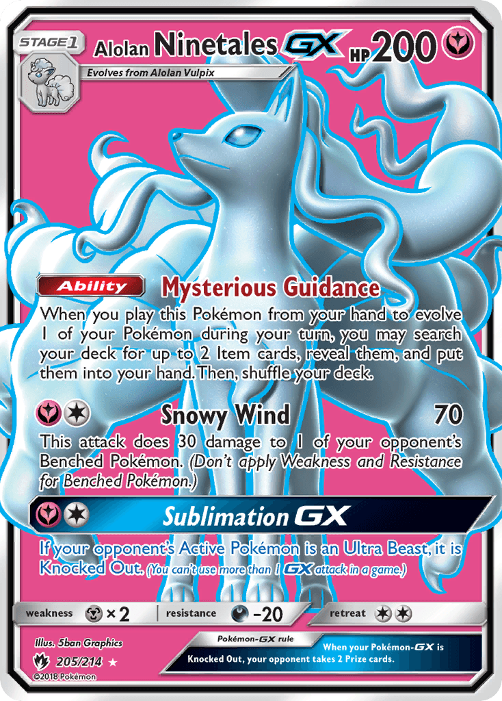 Alolan Ninetales GX