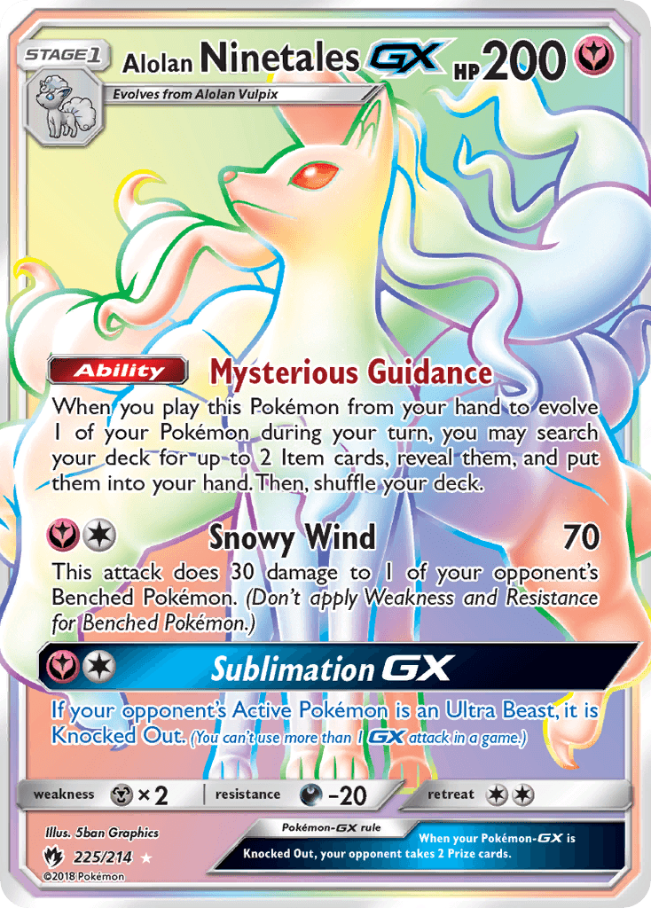Alolan Ninetales GX