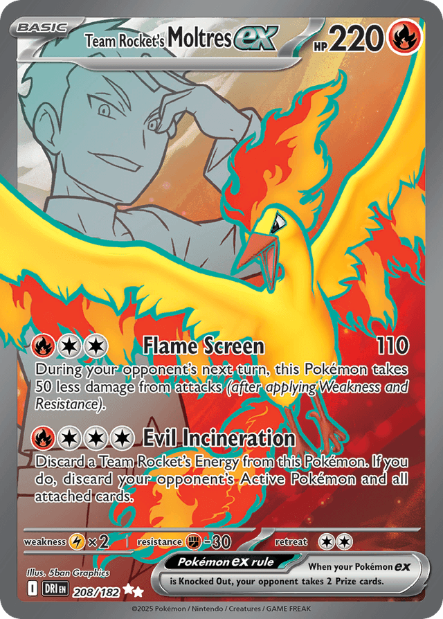 Team Rocket's Moltres ex