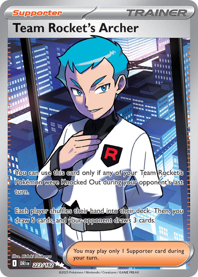 Team Rocket's Archer #223