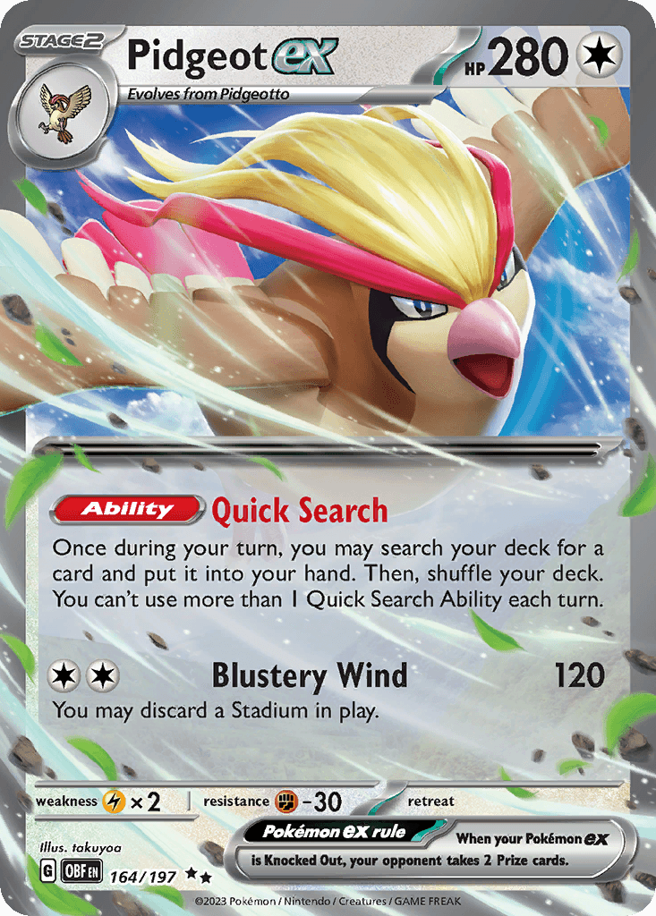 Pidgeot Ex
