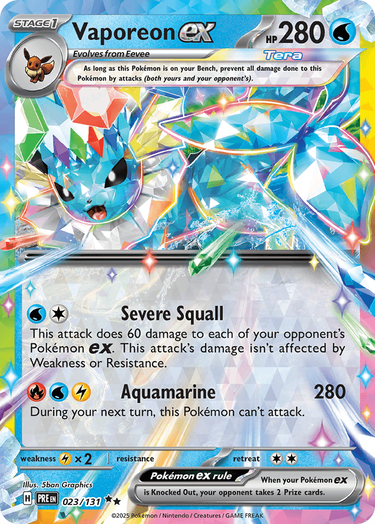 Vaporeon Ex