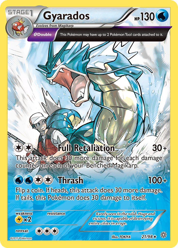 Gyarados [Reverse Holo] #21