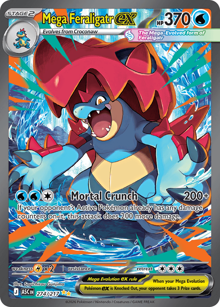 Mega Feraligatr Ex