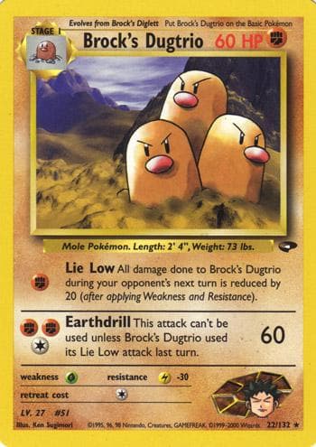Brock's Dugtrio