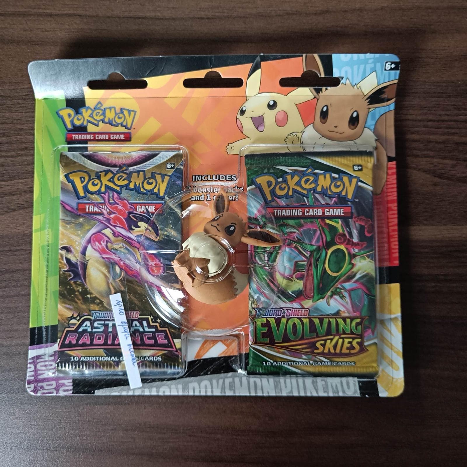 Astral Radiance Back to School Eevee Eraser 2-Pack Blister