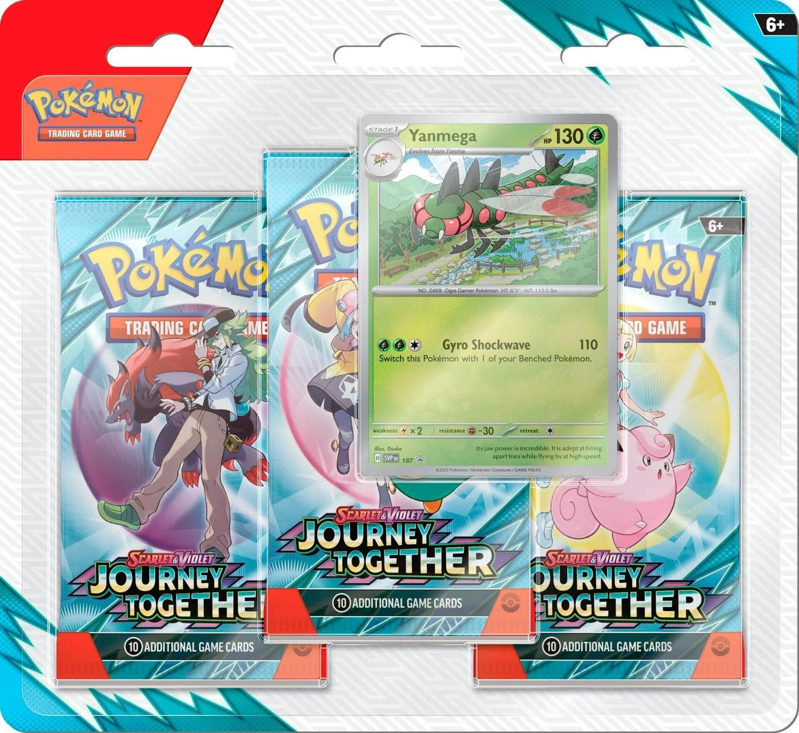3 Pack Blister: Yanmega