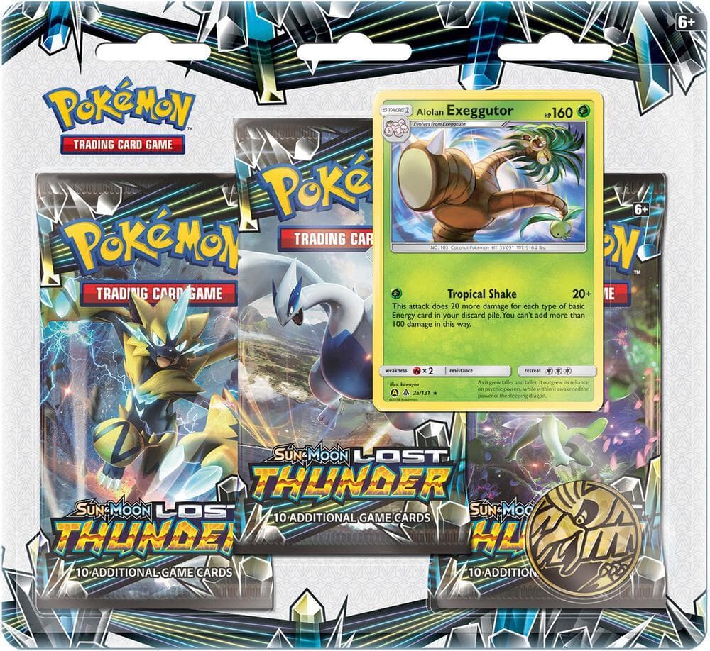 Alolan Exeggutor 3-Pack Blister